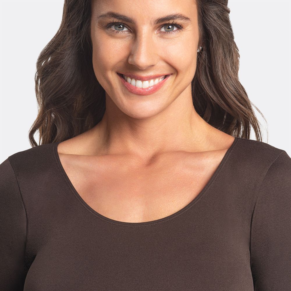 Polera Modelante Escote Redondo