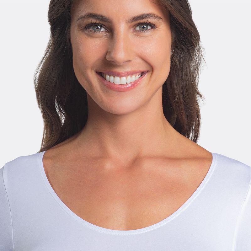 Polera Microfibra Cuello Redondo