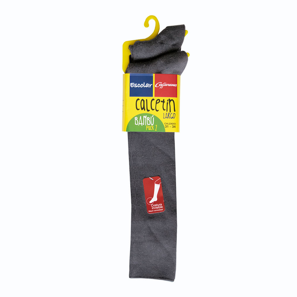 Calcetín Escolar Bambú Pack 2