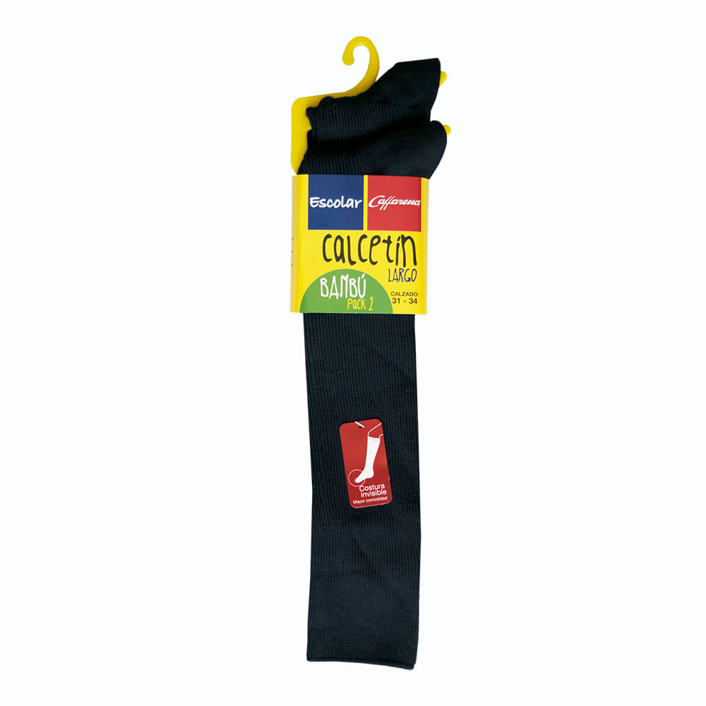 Calcetín Escolar Bambú Pack 2