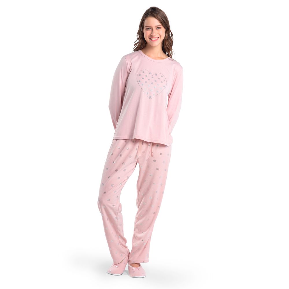 Pijama Algodon -Pantuflas