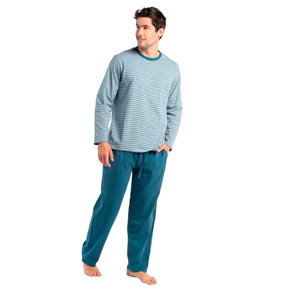 Pijama Hombre Algodon