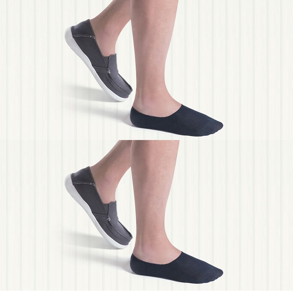 Calcetín Invisible Bambú Pack 2 Hombre