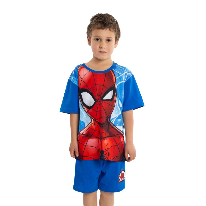 Pijama Spiderman corto - Comprar en Abujuan