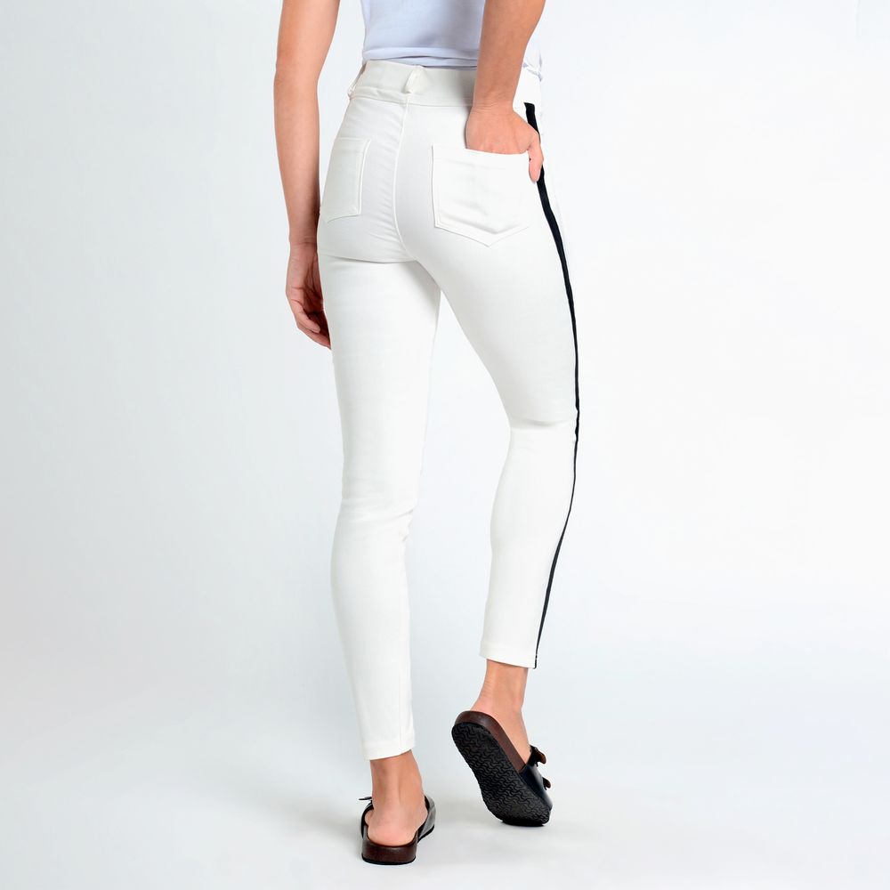 Legging Con Banda Lateral Viscosa