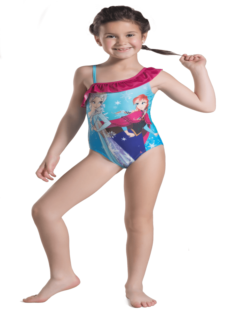 Traje de best sale baño frozen disney