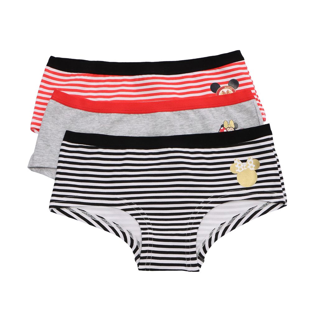 Pantaleta Juvenil Algodón Pack 3 Minnie