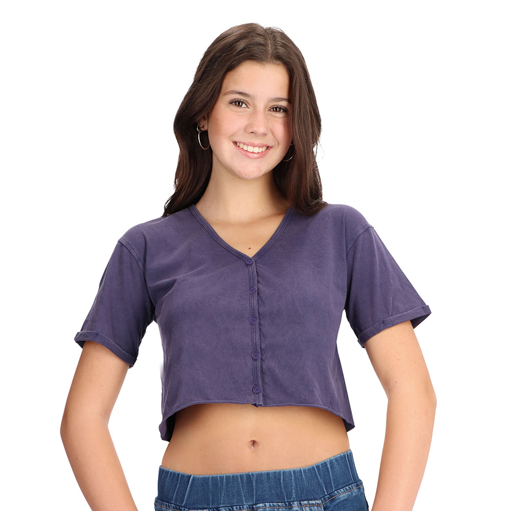 Crop Top Juvenil