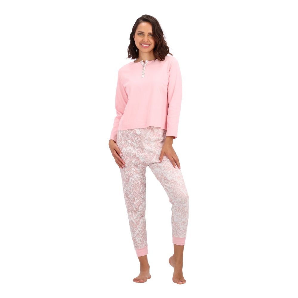 Pijama Largo Algodón
