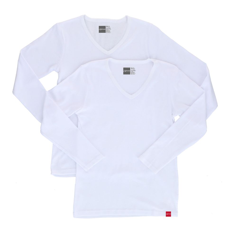 Camiseta Manga Larga Pack 2