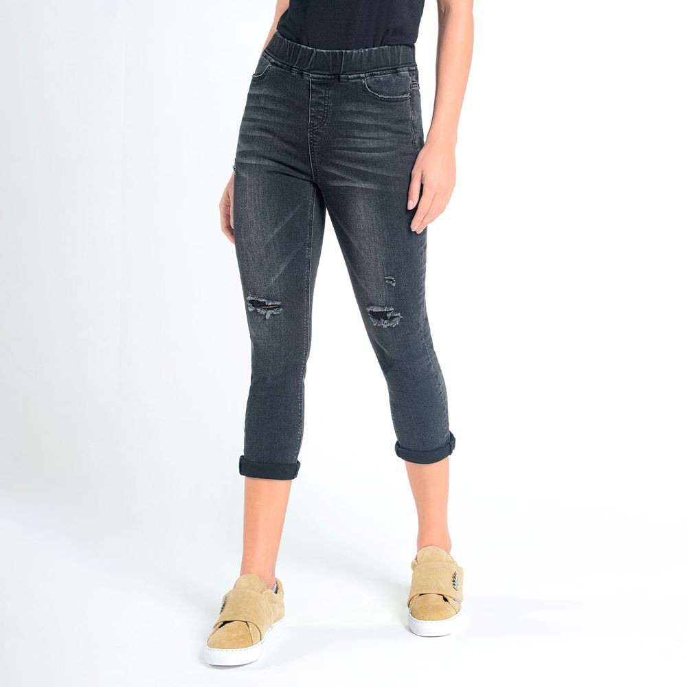 Legging Capri Jeans de Algodón